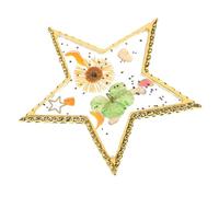 Mikinona Nail Art Mixing Shape Resin Color Mixing Display for Nail Art Painting Durable and Easy to Clean for Blending and Displaying Colors