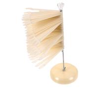 Mikinona Nail Art Polish Display Stand Sample Sticks Portable Nail Tips Holder for Gel Polish for Beginners and Professionals