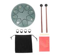 Mikinona Note Small Steel Tongue Drum Ethereal Percussion Instrument for Beginners Adults Music Enlightenment Polished Texture with Even Beautiful Tone for Meditation Yoga Relaxation