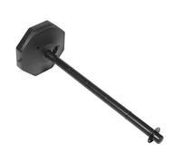Mikinona Outdoor Black Plastic Crowd Control Barrier Stanchion Post for Safety Warning Security Post for Restaurants Supermarkets Exhibitions Urban Shopping Centers Practical Crowd