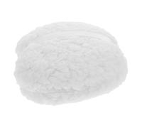 Mikinona Oversized Large Round Body Powder Puff 6-inch Extra Soft Washable Loose Dusting Applicator for Women and Boys and Girls