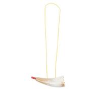 Mikinona Ox Horn Trumpet Toy 14cm Natural Horn Childrens Plaything Noise Maker for Boys Girls Sports Game Cheering