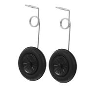 Mikinona Pack of 2 RC Aeroplane Accessories, Replacement Wheels for Model Aircraft, Improved Stability and Compatible with Various RC Aircraft Models