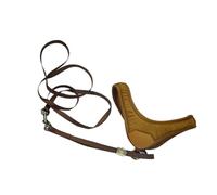 Mikinona Pet Harness Coffee Frosted Velvet Comfortable Pulled Strap for Puppy Suitable for Daily Walks and Running
