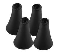 Mikinona Phone Mount Cap 4pcs Silicone Rubber Tips Shock Absorbing Replacement for Motorcycle Phone Holder Stand Secure Grip for Active Riders