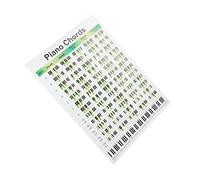 Mikinona Piano Chord Diagram Practice Chart Piano Chords Learning Reference for Beginners Intermediate Poster