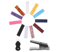 Mikinona Pick Making Kit Guitar Pick Punch Plectrum Punch DIY Machine for Guitar Accessories Create Custom at Home Random Color