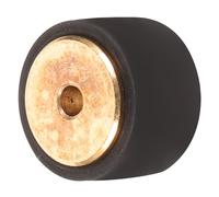 Mikinona Pinch Roller for Radio Tape Recorder Deck Copper Shaft Pulley Bearing Wheel Lightweight Replacement for Tape Recorders Car Players and Power Amplifiers Maintenance