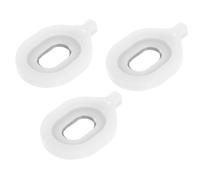 Mikinona Plastic Trumpet Valve Repairing Washers Versatile and Adaptable Music Instrument Gaskets 3pcs for Instrument Repair Suitable for Professionals in The Music Industry
