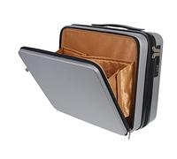 Mikinona Portable Chic Makeup Storage Case Multi-Functional Cosmetic Suitcase for Women Stylish Travel Toiletry Bag Capacity Lightweight Design