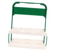 Mikinona Portable Foldable Beer Bottle Carrier Basket with Handle Lightweight Rack for Outdoor Picnic BBQ Countertop Multifunctional Drink Holder Organizer