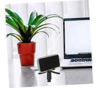 Mikinona Portable Foldable Mini Tripod Camera Mount Bracket Head with Screw for DSLR Smartphone and Digital Devices Lightweight Sturdy Stand for Stable Filming and Photography Support Black