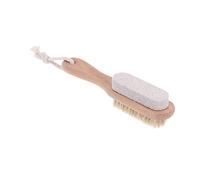 Mikinona Portable Foot Care Kit Double Sided Bristle Brush Foot Scrubber Pumice Callus Remover Skincare Tools