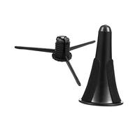 Mikinona Portable for Wind Instrument Support Prevents Floor Damage Clarinet Stand Tripod Holder with Foldable Design, Made of Sturdy ABS and Iron and Easy Transport