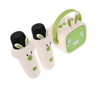 Mikinona Portable Karaoke with Wireless Microphone Mini Speaker for Singing and Storytelling User-friendly Controls Strong Audio Performance Versatile Entertainment for Boys