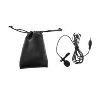 Mikinona Portable Lavalier Microphone with Jack Full Copper Condenser Mic for Smartphones Tablets PC Recording Mini Lightweight Design for Lectures Singing Podcast Stereo Sound