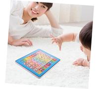 Mikinona Portable Learning Tablet for Early Education with Touch Screen Alphabet and Number Cognitive Development Interactive Learning Machine for Kindergarten