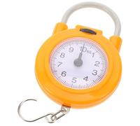 Mikinona Portable Luggage Weight Scale High Precision Spring Mechanism with Bright Digital Display for Suitcases Fruits and Household Use Compact Travel Scale