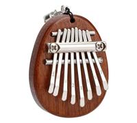 Mikinona Portable Mini Thumb Piano Kalimba Wood Music Instrument for Beginners Adults Lightweight Compact for Outdoor Camping Family Relaxation