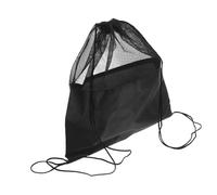 Mikinona Portable Motorcycle Helmet Bag Large Capacity Oxford Cloth Drawstring Pouch Semi-mesh Protective Storage for Riding Helmets Outdoor Use