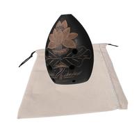 Mikinona Portable Pear-shaped Pottery Ocarina Lightweight Vintage Music Instrument for Beginners Accurate Sound Easy to Carry and Store Multi-function and Performance Prop Random Color