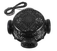 Mikinona Portable Plastic Crawfish Trap Fishing Cage for Catching Crabs Lobster Shrimp Easy Bait Fixing Mesh Trap Suitable for River and Sea Seafood Fishing