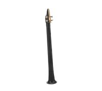 Mikinona Portable Pocket Saxophone Mini Sax Black Compact Woodwind Instrument for Beginners Travel Music Practice