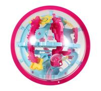 Mikinona Portable Sensory Maze Ball Puzzle Compact Lightweight Sphere for Adults Labyrinth Game for Mental Stimulation and Hand Coordination Creative Brain Teaser Game for Family