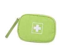 Mikinona Portable Small Medical Bag with Handle Travel Medicine Storage Pouch for Outdoor Emergency Clear Compartments for Fast Access Compact Organizer for Home and Hiking