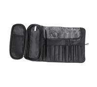 Mikinona Portable Travel Cosmetic Organizer Makeup Tools Bag Lightweight Cosmetic Storage Roll for Women Toiletries Pouch with Material and Scratch Protection