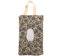 Mikinona Portable Wet Wipe Pouch for Stroller, Fabric Wipes Organizer with Universal Fit and Single-Handed Use