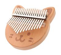 Mikinona Portable Wooden Thumb Piano for Beginners Play Finger Kalimba Instrument Compact and Stylish Musical for Adults Home Mbira Keyboard