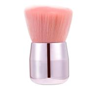Mikinona Powder Brush Fluffy Brush for Women Makeup Tool Kit Portable Size Comfortable Material Man-made Fiber Bristles Plastic Handle Stylish Design