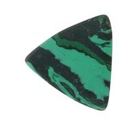 Mikinona Practical Green Guitar Pick Triangular Plectrum for Acoustic Electric Bass Instrumental Assistance Comfortable Flexible Fingertip Musician Supply