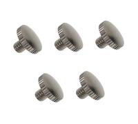 Mikinona Premium 5pcs Trumpet Accessories with Silver Metal Ring-pull Screws Sturdy and Easy Installation Practical Trumpet Parts Parts the Beer Festival Season
