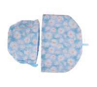 Mikinona Printed Flower Tea Cozy Heat-resistant Insulated Teapot Cover with Dust Protection for Kitchen Use Keeps Tea Warm and Safe Handling Machine and Hand Washable Elegant Design