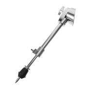 Mikinona Professional Anti-slip Bass Drum Leg Replacement Spur Stable Silver Percussion Stand Foot for Mobile Gigs Easy Setup Drum Stand Accessory for Reliable Support and Nonskid