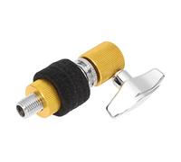 Mikinona Professional Hi-hat Clutch Drum Part Accessory Post for Jazz Drum Set, Yellow Hi-hat Drop Clutch Compatible Cymbal Stand, Musical Instrument Accessory for Drummers Random Color