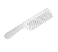 Mikinona Professional Titanium Steel Hair Cutting Comb Anti-static Barber Tool for Salon Home Use Durable Unbreakable Design for Thick Curly Straight Hair Silver
