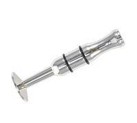 Mikinona Professional Trumpet Lip Trainer for Mouth Strengthening Silver Brass Embouchure Exerciser Compact and Lightweight Practice Tool for Beginners and Teachers