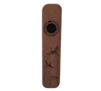 Mikinona Professional Wood Kazoo Wind Instrument Black Walnut Wood Kazoo for Beginners and Adults Suitable for Ukulele Guitar Accompaniment Crane Design