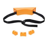 Mikinona Propane Tank Holder with Retention Strap for Hydrogen and Oxygen Cylinders Vertical Gas Cylinder Bracket for Compact Lab and Industrial Use High-strength Welding Gas Bottle Support