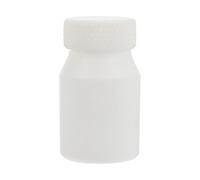 Mikinona Ptfe Reagent Bottle 25ml White Leakproof Chemical Bottle
