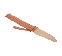 Mikinona PU Leather Drumstick Bag Portable Percussion Mallet Case with Ergonomic Handle Antifalling Holder Lightweight Drawstring Design for Teens Pro Drummers Concerts and Lessons