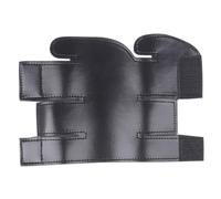 Mikinona Pu Leather Trumpet Guard Small Size Trumpet Protector Wrap for Cornet Brass Instrument Case with Piston Valve Protection and Band Use