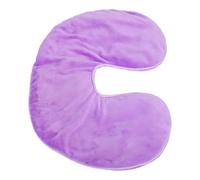 Mikinona Purple Weighted Sleep Mask with Lavender Mineral Beads, Reusable Hot and Cold Therapy Eye Mask for Sinus Relief, Dry Eyes, and Sleep, Suitable for Men and Women