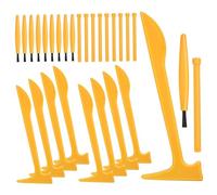 Mikinona PVC Excavation Tool Kit for Ergonomic Dinosaur Digging Tools Set with Hammer Nails and Brush Sturdy Archaeological Excavation for Independent Play and Versatile Digging Activities
