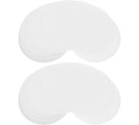 Mikinona Qualitative Filter Paper Discs Suitable for General Chemistry Applications and Experiments 100 Pcs Medium Flow Rate Paper Filters, White Colour for Laboratory Use