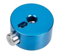 Mikinona Quick-set Blue Aluminum Alloy Cymbal Nuts for Drum Set Hi-hat Clutch, Percussion Instrument Repair Tool with Fast Installation and Secure Fixing for Drum Cymbal Adjustment