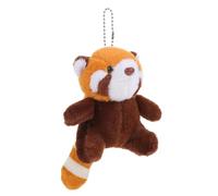 Mikinona Raccoon Plush Keychain Pendant Cute Bag Charm for Schoolbags Backpacks Lightweight Soft Decor Unique Adorable Raccoon Plush Pendant for Adults